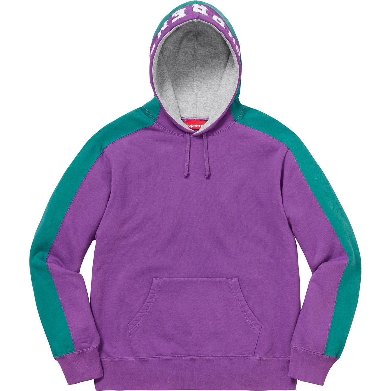 Paneled Hooded Sweatshirt view 12